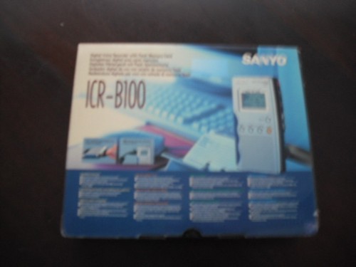 Sanyo icr b100 digitales - icr-b100,