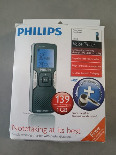 Philips voice tracer - philips,