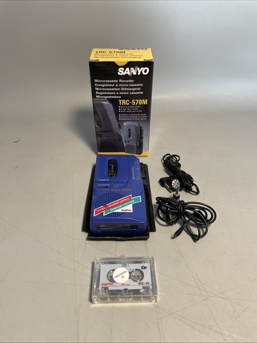 Sanyo trc 570m microcassette - trc-570m,