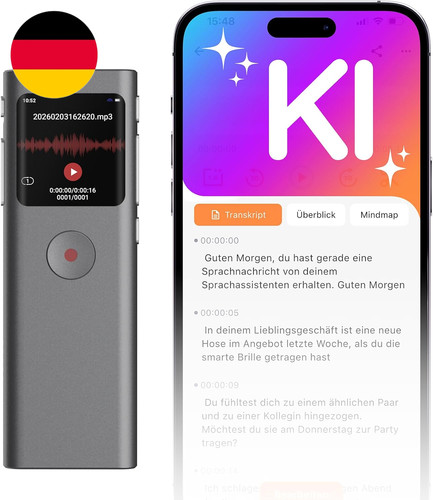 Digitales diktiergerät - ki,
